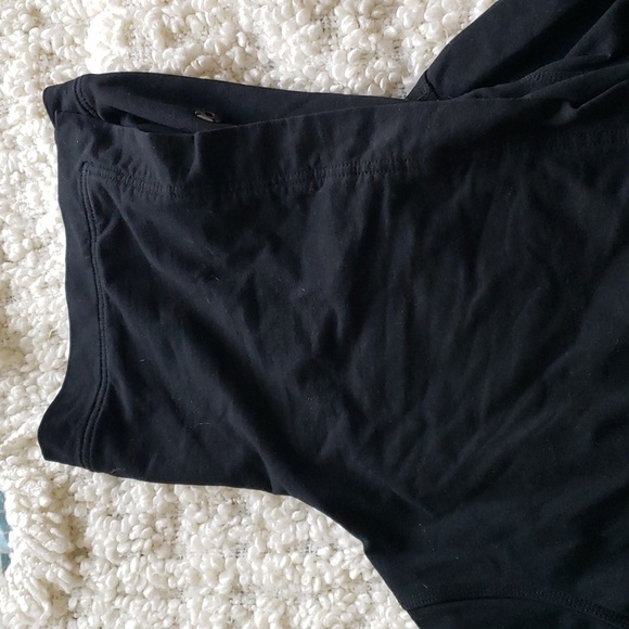 Lululemon Sweater Womens Size 6 blaxk Coast Wrap Jacket Snap Front - Picture 4 of 7